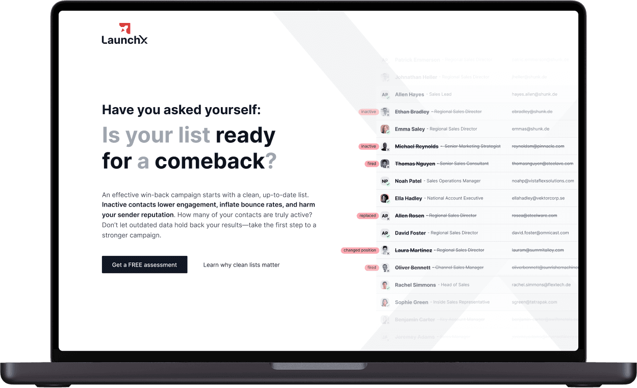 LaunchX dashboard