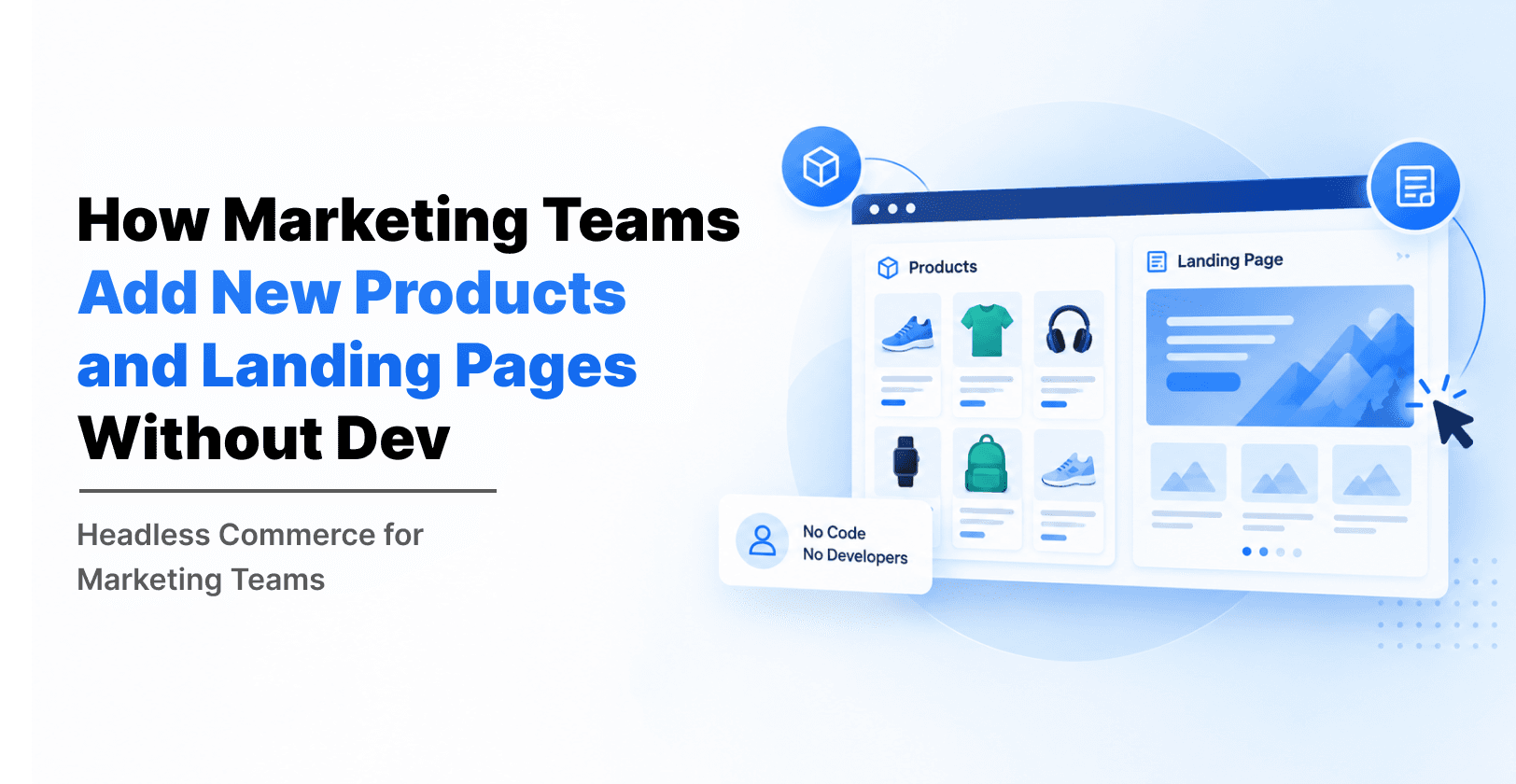 How Marketing Teams Add New Products and Landing Pages Without Dev