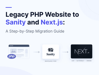 Legacy PHP Website to Sanity and Next.js: A Step-by-Step Migration Guide